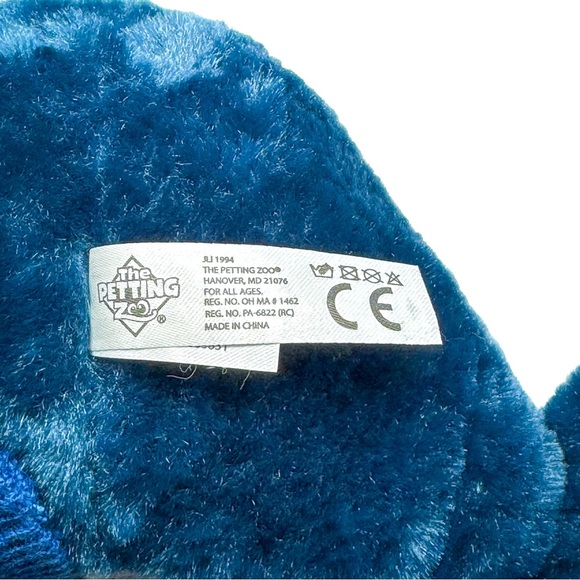 The Petting Zoo Ron Jon Surf Shop Mako Shark Plush Hoodie Stuffed Toy Blue - Picture 6 of 7